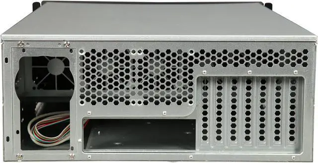 Alt view image 9 of 12 - Rosewill Server Chassis, Server Case, Rackmount Case for Bitcoin Mining; 4U Metal Rack Mount Bitcoin Miner for 6 GPU; Solution for Building a Mining Rig (RSV-L4000B)