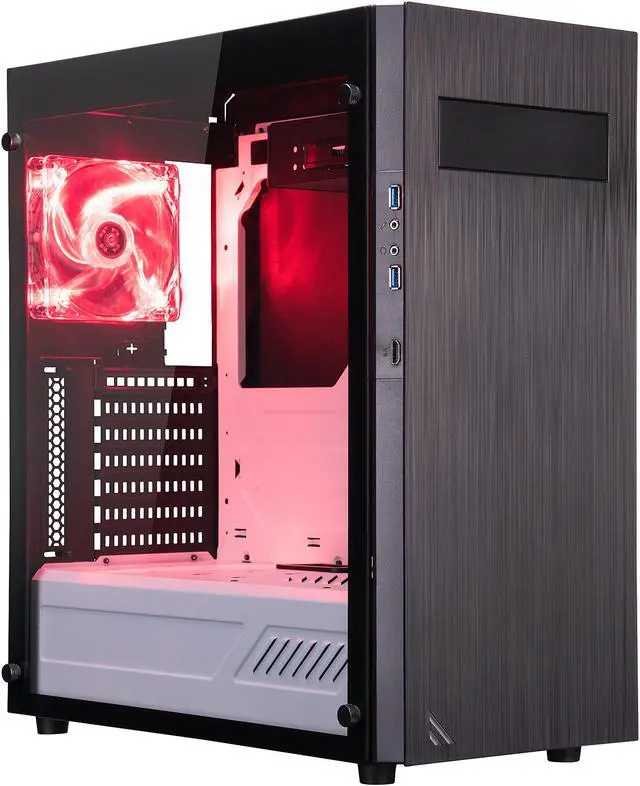 Main image of ROSEWILL | METEOR XR PLUS Gaming PC Case / ATX Mid Tower Computer Case