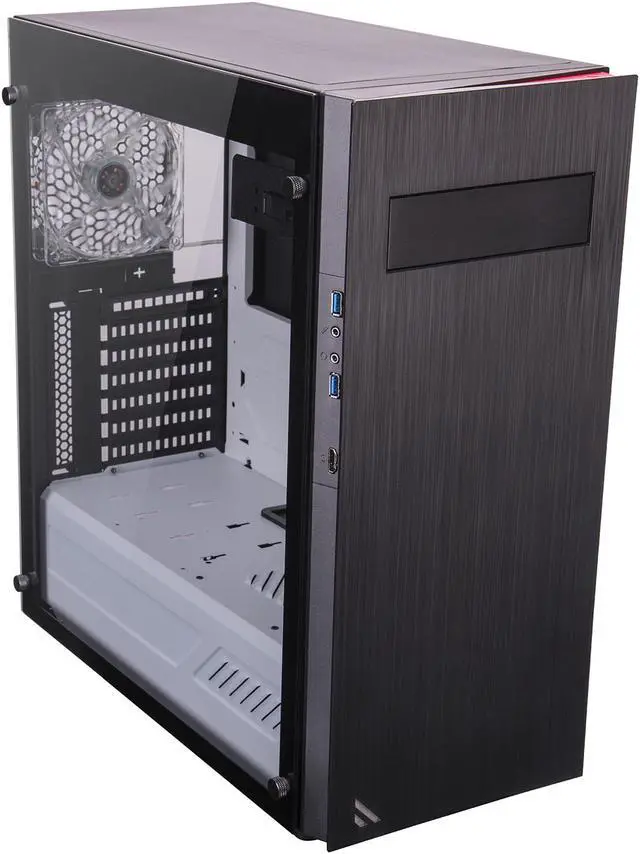 Alt view image 4 of 11 - ROSEWILL | METEOR XR PLUS Gaming PC Case / ATX Mid Tower Computer Case