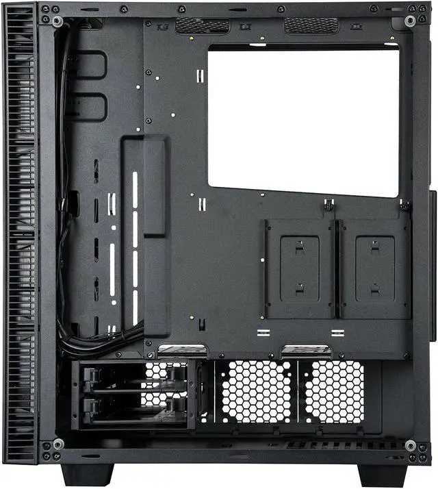 Alt view image 11 of 12 - ROSEWILL CULLINAN MX Tempered Glass RGB ATX Mid Tower Computer Case with Remote Controlled RGB LED Fans