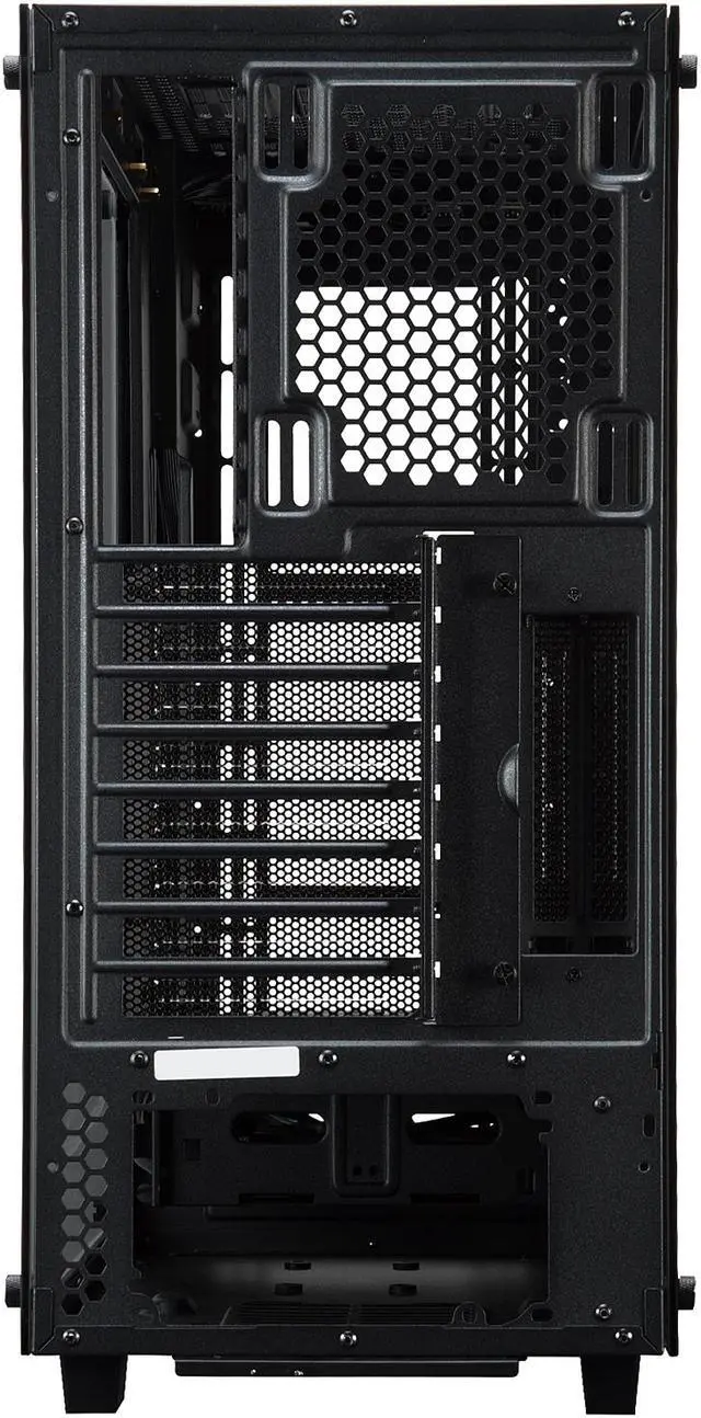 Alt view image 8 of 10 - ROSEWILL CULLINAN MX Tempered Glass RGB ATX Mid Tower Computer Case with Remote Controlled RGB LED Fans