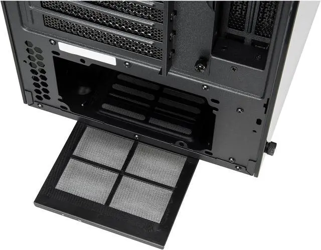 Alt view image 9 of 10 - ROSEWILL CULLINAN MX Tempered Glass RGB ATX Mid Tower Computer Case with Remote Controlled RGB LED Fans