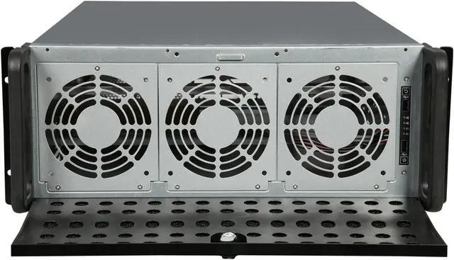 Alt view image 8 of 12 - Rosewill RSV-L4000C - 4U Rackmount Server Case / Chassis for AI / Bitcoin Mining Machine, Supports 8 Graphic Cards