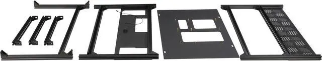 Alt view image 5 of 10 - Rosewill 8 GPU Mining Case Open Air Stackable Frame, Dual PSU Support, Maximum Airflow, Crypto Mine Bitcoin (BTC) / Ethereum (ETH / ETC) / Zcash / Altcoins - R2030002-0118