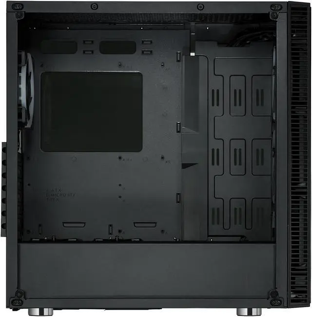Alt view image 5 of 10 - Rosewill CULLINAN V500 RGB ATX Mid-Tower Gaming PC Computer Case, Supports E-ATX & 360mm Liquid Coolers, 4 Dual-Ring Remote-Controlled RGB LED Fans, Tempered Glass