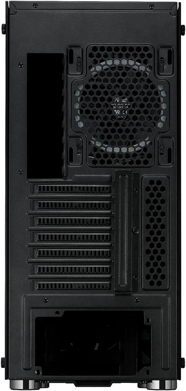 Alt view image 10 of 10 - Rosewill CULLINAN V500 RGB ATX Mid-Tower Gaming PC Computer Case, Supports E-ATX & 360mm Liquid Coolers, 4 Dual-Ring Remote-Controlled RGB LED Fans, Tempered Glass