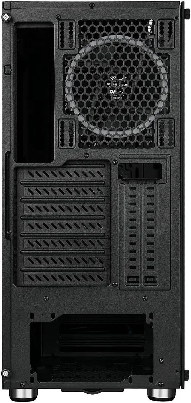 Alt view image 8 of 11 - Rosewill SPECTRA D100 ATX Mid-Tower Gaming PC Computer Case, Supports 240mm & 360mm Liquid Coolers, 4 Dual-Ring RGB LED Fans, Steel Mesh Airflow, Tempered Glass, LED Mode Control
