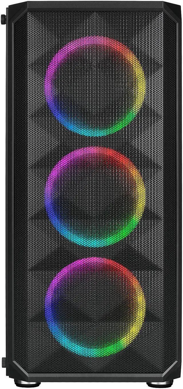 Alt view image 2 of 11 - Rosewill SPECTRA D100 ATX Mid Tower Gaming Case With Tempered Glass Side Panel