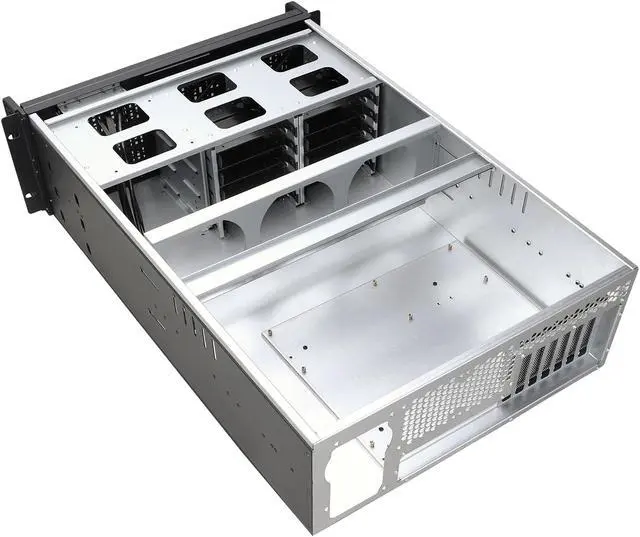 Alt view image 5 of 5 - Rosewill RSV-4310L Server Case or Chassis, 4U Rackmount - 7 x Included Cooling Fans, 10 x Internal Bays