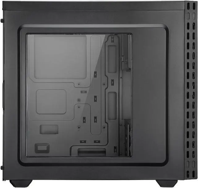Alt view image 3 of 10 - Rosewill ZIRCON T ATX Mid Tower Gaming PC Computer Case with Side Panel Window, Includes 2 x 120mm Fans, 240mm AIO up to 360mm Liquid Cooler Support, 380mm Graphics Card Support