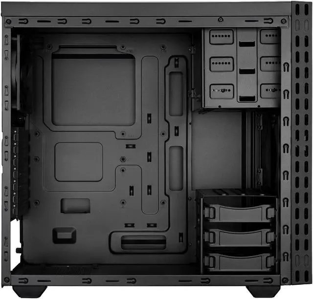 Alt view image 4 of 10 - Rosewill ZIRCON T ATX Mid Tower Gaming PC Computer Case with Side Panel Window, Includes 2 x 120mm Fans, 240mm AIO up to 360mm Liquid Cooler Support, 380mm Graphics Card Support