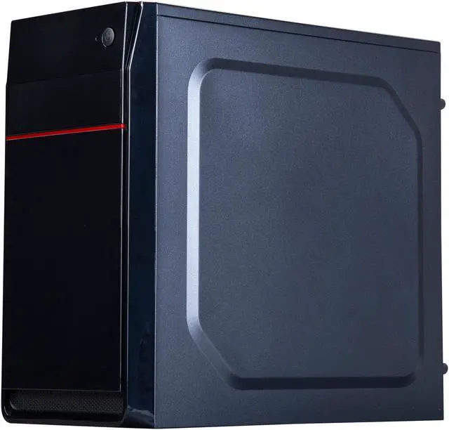 Alt view image 3 of 10 - Rosewill SCM-01B Black Steel / Plastic Micro ATX Mini Tower Computer Case