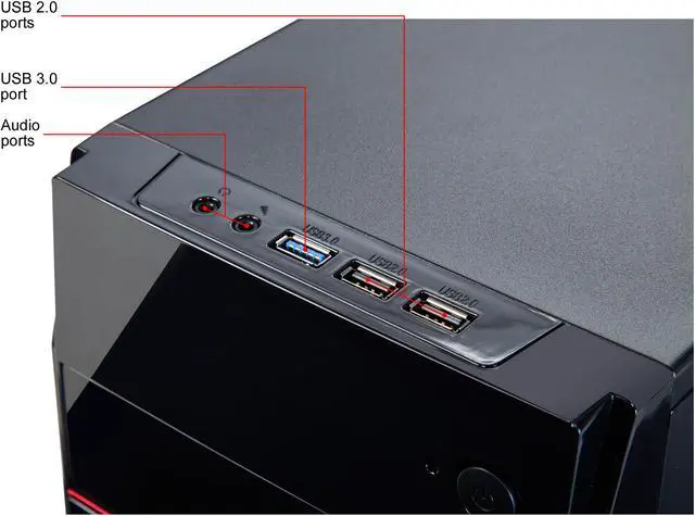 Alt view image 10 of 10 - Rosewill SCM-01B Black Steel / Plastic Micro ATX Mini Tower Computer Case