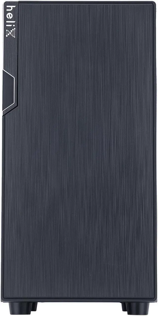 Alt view image 8 of 7 - Rosewill FBM-X2-400-HELIX Micro ATX Mini Tower Desktop Gaming PC Computer Case with Pre-Installed 400W PSU, 240mm AIO Support, USB 3.0