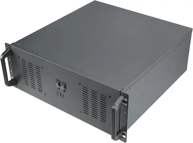 Main image of Rosewill 4U Server Chassis Rackmount Case | 11x 3.5" Bays, 3x 2.5" Devices| ATX, CEB Compatible | 2 120mm PWM Fan, 2 80mm PWM Fans | 2x USB 3.0, 1 USB-C 3.1 | Front Panel Lock and Key | - RSV-R4200U