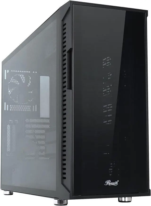Main image of Rosewill MIRAGE P700 ATX Mid Tower Gaming PC Computer Case, Supports E-ATX, 360mm Liquid Cooler and Long GPU, Optimized Airflow with Side Vents, Expansion Ready, Tempered Glass Panels