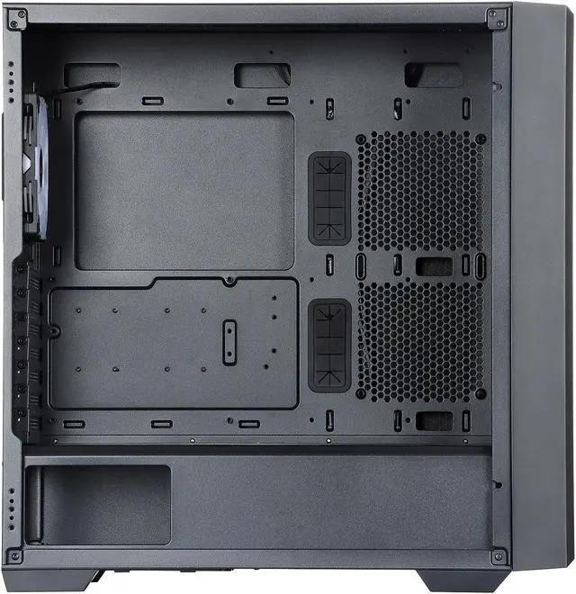 Alt view image 3 of 9 - Rosewill VORTEX P500 ATX Mid Tower Gaming PC Computer Case, Supports E-ATX, 360mm Liquid Cooler & Long GPU, 3 Pre-installed ARGB Fans with PSU Shroud Mount Option, Steel Airflow Mesh, Tempered Glass