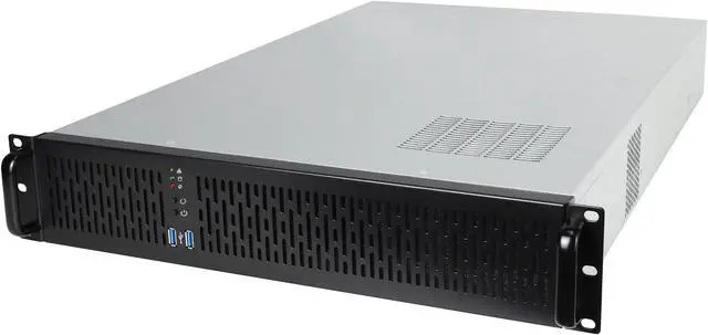 Main image of Rosewill 2U Server Chassis Rackmount Case, 4x 3.5" Bays, 2x 2.5" Devices, E-ATX Compatible, 3x 80mm PWM Fans, 2x USB 3.0 - RSV-Z2900U