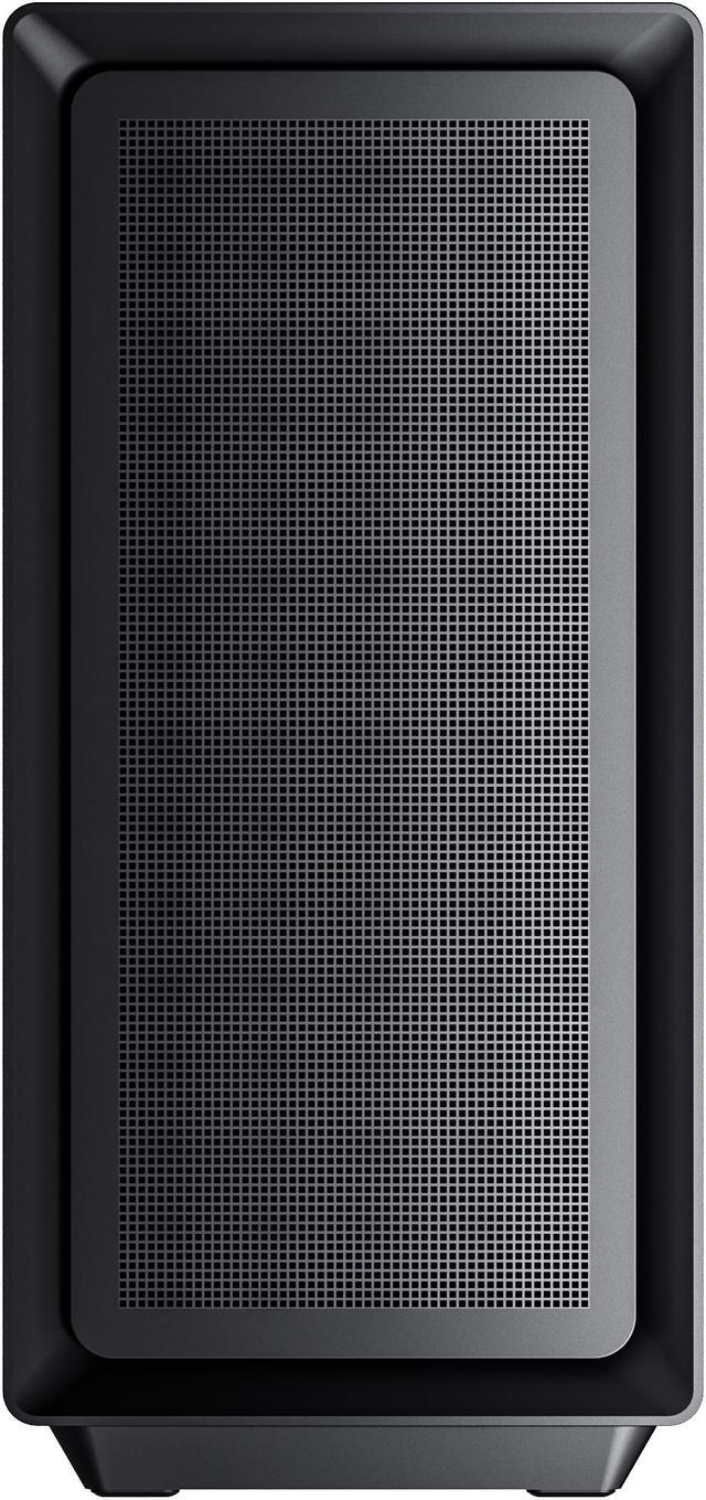Alt view image 3 of 6 - Rosewill Helium Air Mid Tower E-ATX Gaming Case, Mesh Panel, Tool-less, High-Airflow, Cable Management system, USB 3.1, included 1x 140mm PWM Fan, Black