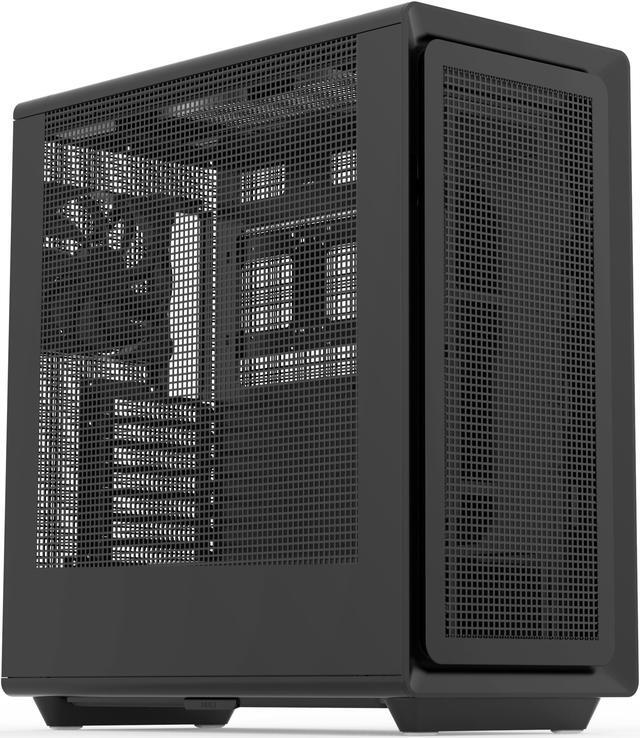 Main image of Rosewill Helium Air Mid Tower E-ATX Gaming Case, Mesh Panel, Tool-less, High-Airflow, Cable Management system, USB 3.1, included 1x 140mm PWM Fan, Black