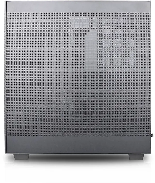 Alt view image 5 of 6 - Rosewill Helium Flow Black Mid Tower Computer Gaming Case, Mesh Panel, ATX, Tool-less, High-Airflow, 1x 120mm PWM Fan