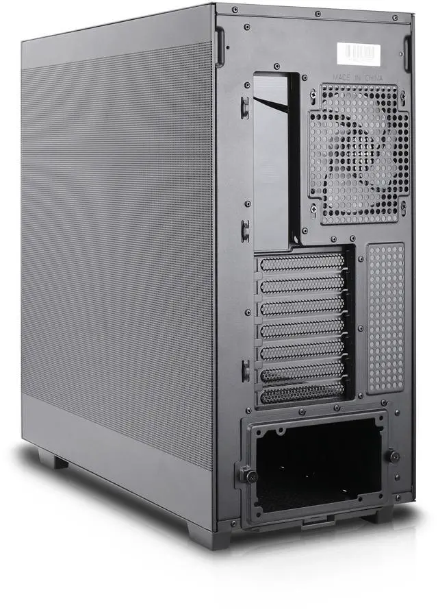 Alt view image 6 of 6 - Rosewill Helium Flow Black Mid Tower Computer Gaming Case, Mesh Panel, ATX, Tool-less, High-Airflow, 1x 120mm PWM Fan