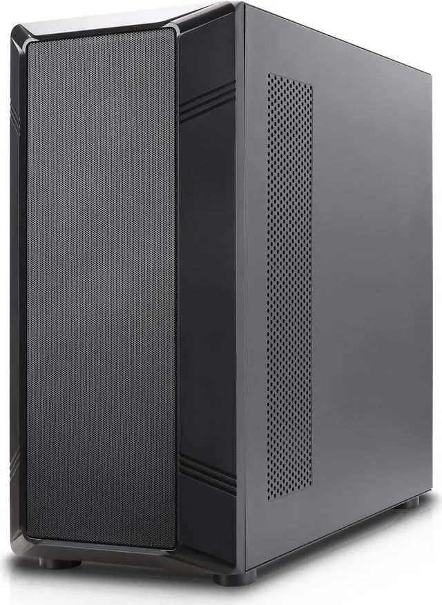 Alt view image 10 of 10 - Rosewill Helium NAS ATX Mid Tower Computer Case, Mesh Panel, 4x 140mm PWM Fan, Ideal for DIY NAS, media servers, or small business applications - Black