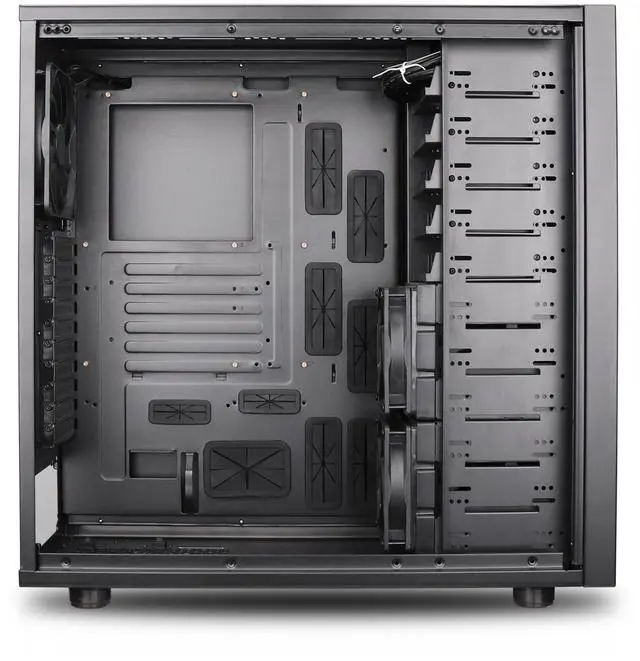 Alt view image 5 of 10 - Rosewill THOR NAS Pro - Full Tower Workstation Case | Server Chassis | Supports up to 8 3.5" Hot-Swap 3.5"/2.5" SATA/SAS and 4 2.5" SSD | E-ATX Compatible | 1x 140mm PWM Fan | USB 3.2 Type-C | Ideal for AI Servers, DIY NAS, Media Servers