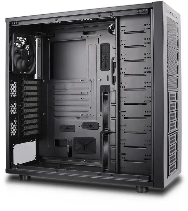 Alt view image 7 of 10 - Rosewill THOR NAS Pro - Full Tower Workstation Case | Server Chassis | Supports up to 8 3.5" Hot-Swap 3.5"/2.5" SATA/SAS and 4 2.5" SSD | E-ATX Compatible | 1x 140mm PWM Fan | USB 3.2 Type-C | Ideal for AI Servers, DIY NAS, Media Servers