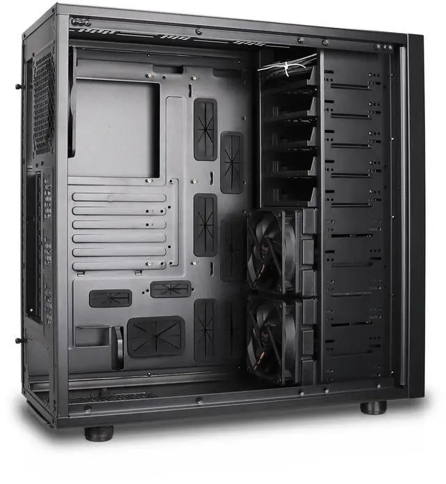Alt view image 8 of 10 - Rosewill THOR NAS Pro - Full Tower Workstation Case | Server Chassis | Supports up to 8 3.5" Hot-Swap 3.5"/2.5" SATA/SAS and 4 2.5" SSD | E-ATX Compatible | 1x 140mm PWM Fan | USB 3.2 Type-C | Ideal for AI Servers, DIY NAS, Media Servers