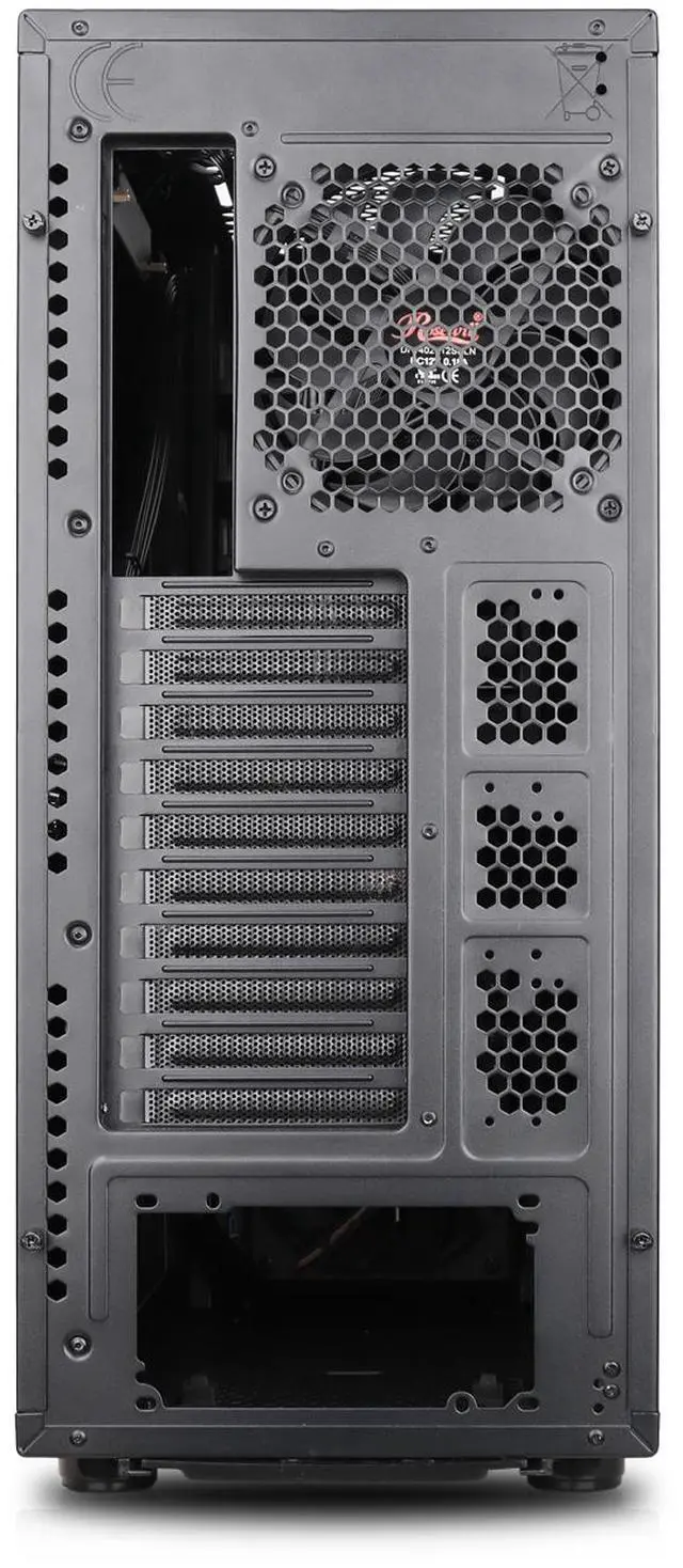 Alt view image 10 of 10 - Rosewill THOR NAS Pro - Full Tower Workstation Case | Server Chassis | Supports up to 8 3.5" Hot-Swap 3.5"/2.5" SATA/SAS and 4 2.5" SSD | E-ATX Compatible | 1x 140mm PWM Fan | USB 3.2 Type-C | Ideal for AI Servers, DIY NAS, Media Servers