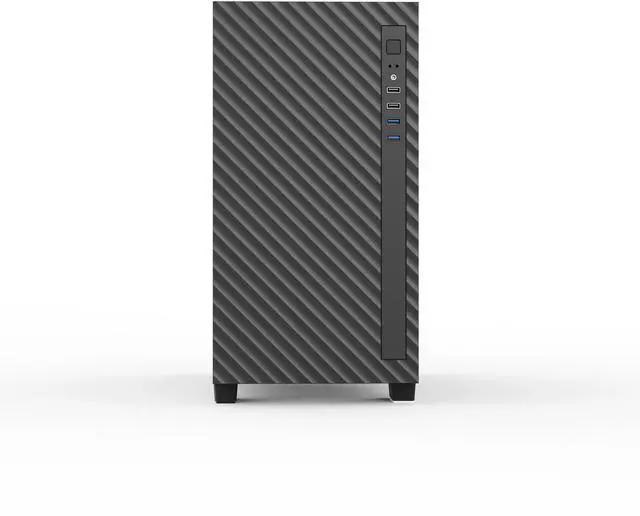 Alt view image 2 of 9 - Rosewill FBM-X5 Micro ATX Mini Tower Desktop Gaming & Office PC Computer Case with Pre-Installed 400W Power Supply, 240mm / 280mm AIO Support, 2X USB 2.0, 2 USB 3.0, 1x 120mm PWM Fan