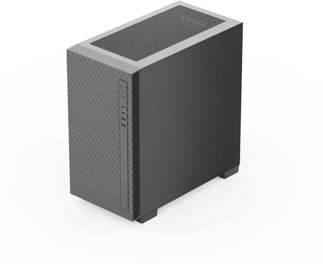 Alt view image 6 of 9 - Rosewill FBM-X5 Micro ATX Mini Tower Desktop Gaming & Office PC Computer Case with Pre-Installed 400W Power Supply, 240mm / 280mm AIO Support, 2X USB 2.0, 2 USB 3.0, 1x 120mm PWM Fan