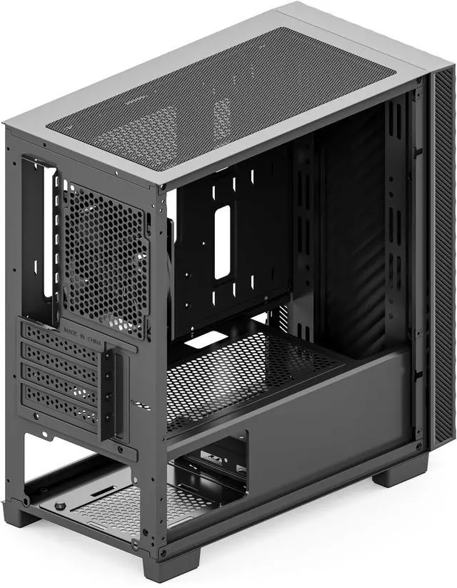 Alt view image 8 of 9 - Rosewill FBM-X5 Micro ATX Mini Tower Desktop Gaming & Office PC Computer Case with Pre-Installed 400W Power Supply, 240mm / 280mm AIO Support, 2X USB 2.0, 2 USB 3.0, 1x 120mm PWM Fan