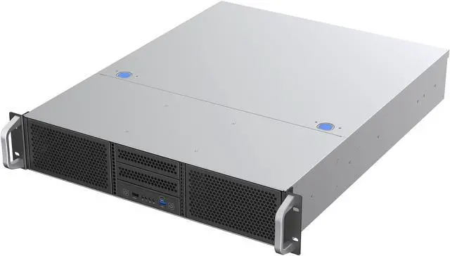 Main image of Rosewill 2U Rackmount Server Chassis | Supports up to 8 x 3.5" HDD | ATX Motherboard Support | 2U/CRPS PSU | 3x 80mm PWM Fans | USB 3.2 Type-C | RSV-Z2008