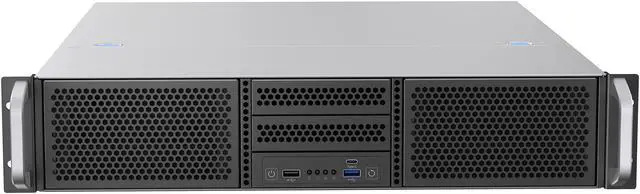 Alt view image 2 of 13 - Rosewill 2U Rackmount Server Chassis | Supports up to 8 x 3.5" HDD | ATX Motherboard Support | 2U/CRPS PSU | 3x 80mm PWM Fans | USB 3.2 Type-C | RSV-Z2008