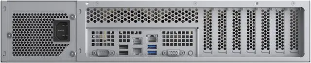 Alt view image 11 of 13 - Rosewill 2U Rackmount Server Chassis | Supports up to 8 x 3.5" HDD | ATX Motherboard Support | 2U/CRPS PSU | 3x 80mm PWM Fans | USB 3.2 Type-C | RSV-Z2008