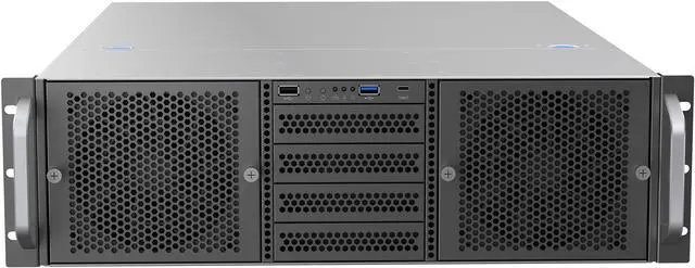 Alt view image 2 of 14 - Rosewill 3U Rackmount Server Chassis | Server Chassis | Supports up to 14 3.5" HDD | ATX Compatible | 5x 120mm PWM Fans + 2x 80mm PWM Fans | USB 3.2 Type-C | RSV-Z3014
