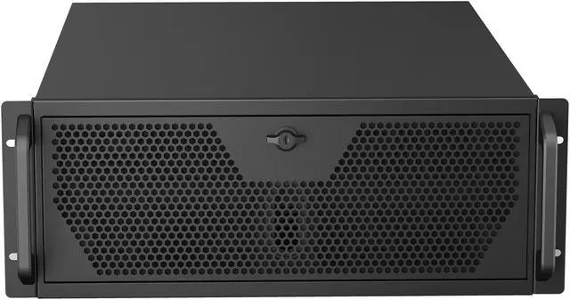 Alt view image 2 of 9 - Rosewill 4U Rackmount Server Chassis | Supports up to 12 3.5" HDD | ATX Compatible | 2x 120mm PWM Fans | USB 3.2 Type-C | RSV-L4620