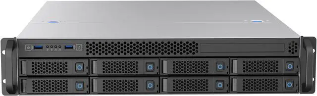 Alt view image 2 of 10 - Rosewill 2U Rackmount Chassis | Server Chassis | Supports up to 8 3.5" 12Gbps Hot Swap | E-ATX Compatible | 3x 8038 PWM Fan | USB 3.2 Type-C | RSV-H208