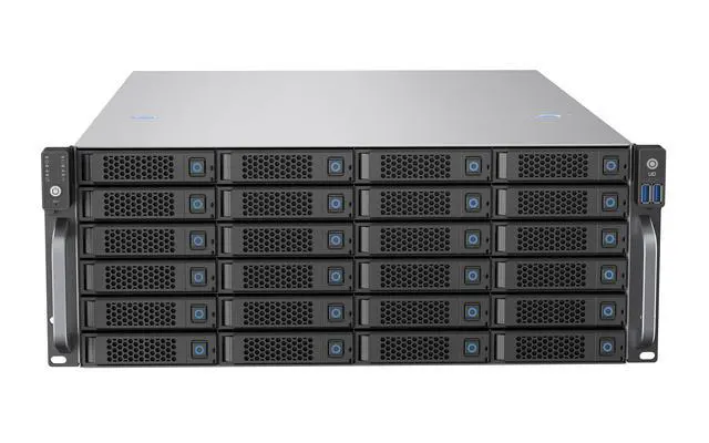 Alt view image 2 of 15 - Rosewill 4U Rackmount Server Chassis | Supports up to 24 3.5" 12Gbps Hot Swap | E-ATX Compatible | 3x 120x38mm PWM Fan | RSV-H424