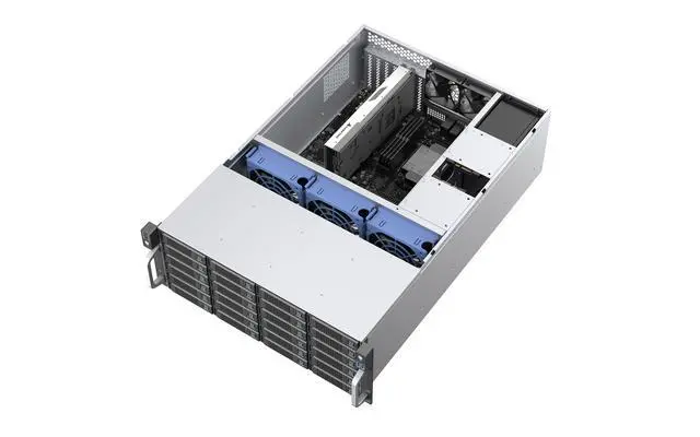 Alt view image 8 of 15 - Rosewill 4U Rackmount Server Chassis | Supports up to 24 3.5" 12Gbps Hot Swap | E-ATX Compatible | 3x 120x38mm PWM Fan | RSV-H424