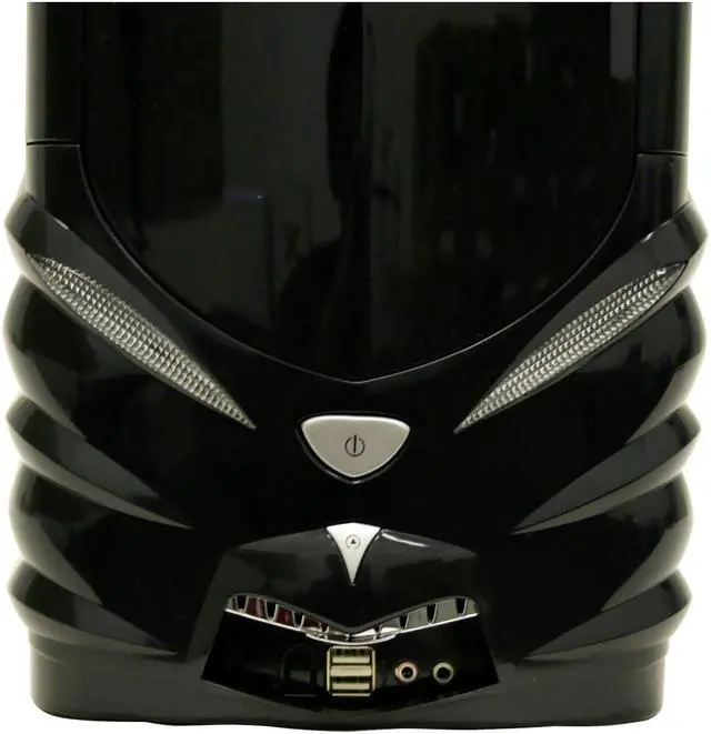 Alt view image 3 of 20 - LOGISYS Computer DRACULA CS602BK Black Steel ATX Mid Tower Computer Case 480W Power Supply