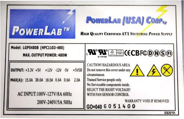 Alt view image 9 of 20 - LOGISYS Computer DRACULA CS602BK Black Steel ATX Mid Tower Computer Case 480W Power Supply