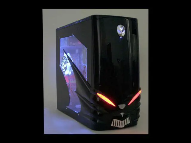 Alt view image 10 of 20 - LOGISYS Computer DRACULA CS602BK Black Steel ATX Mid Tower Computer Case 480W Power Supply