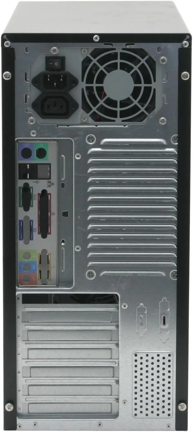 Alt view image 17 of 20 - LOGISYS Computer DRACULA CS602BK Black Steel ATX Mid Tower Computer Case 480W Power Supply