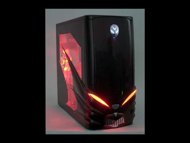 Alt view image 13 of 13 - LOGISYS Computer DRACULA CS602RD Red Steel ATX Mid Tower Computer Case 480W Power Supply