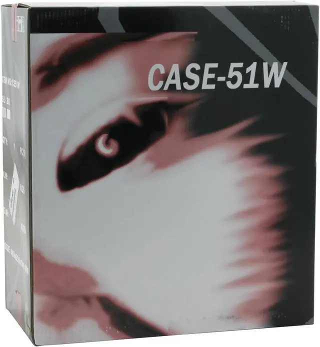 Alt view image 15 of 16 - LOGISYS Computer Area 51 CS51WSL Silver Steel ATX Mid Tower Computer Case 480W Power Supply
