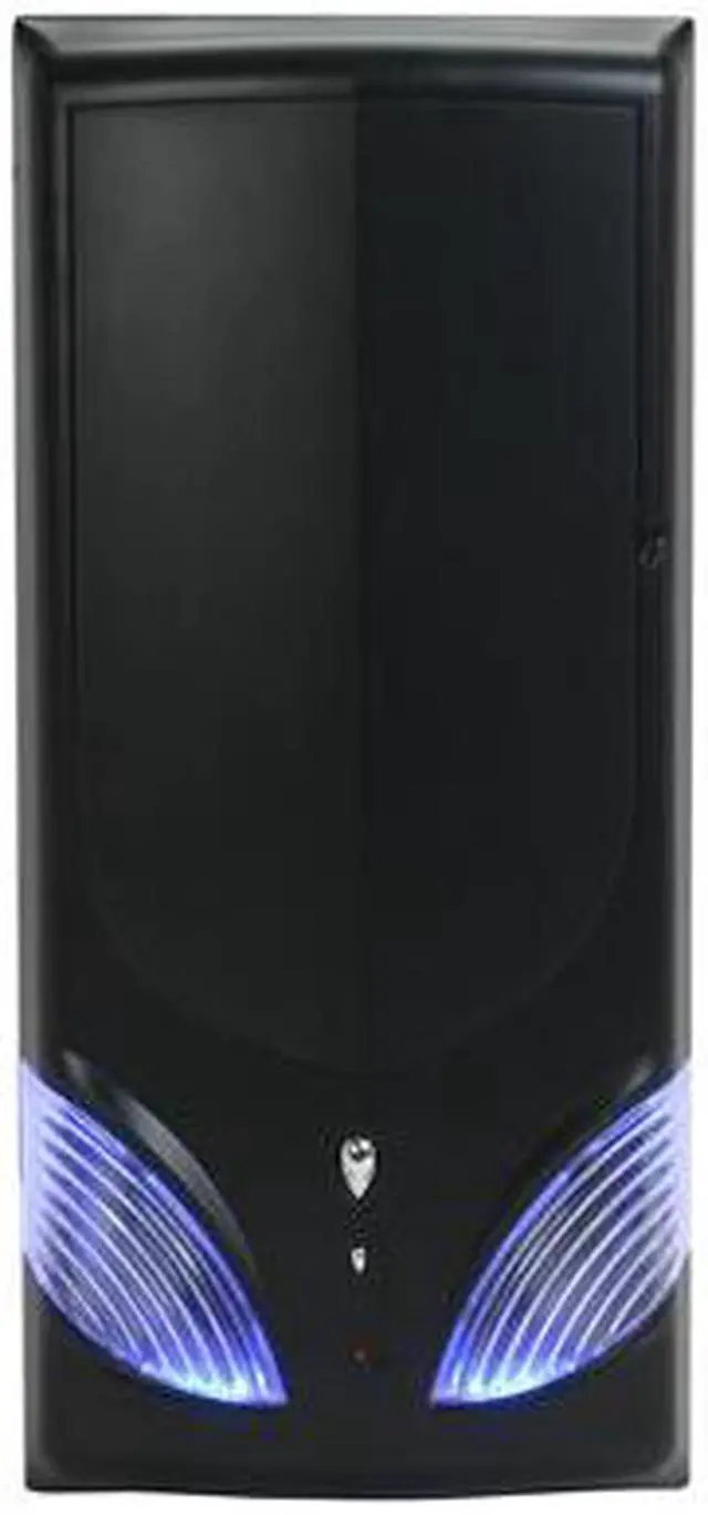 Alt view image 2 of 12 - LOGISYS Computer Area 51 CS51WBK Black Steel ATX Mid Tower Computer Case 480W Power Supply