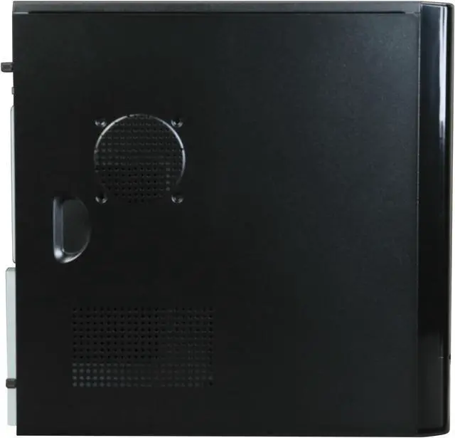 Alt view image 4 of 11 - LOGISYS Computer CS206BK Black Steel ATX Mid Tower Computer SOHO Case 480W Power Supply